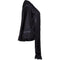 Victorian Black Silk Mourning Mantle Jacket