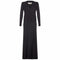 Yves Saint Laurent 1970s Black Silk Jersey Two Piece Suit