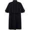 Yves Saint Laurent 1970s Black Wool Two Way Cape With Wool Braid Trims